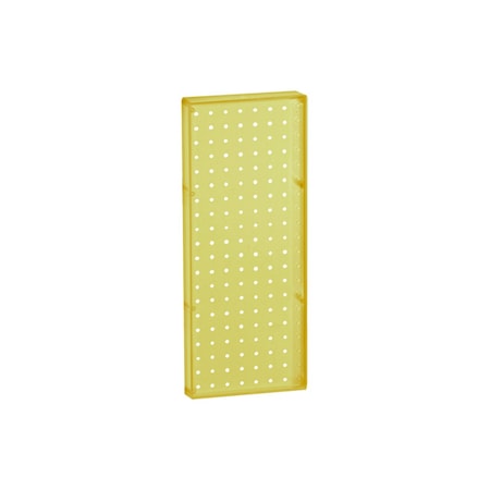 Azar Displays Pegboard Wall Panel Storage Solution, Size: 20.625'' x 8'', 2PK 770820-YEL-2PK